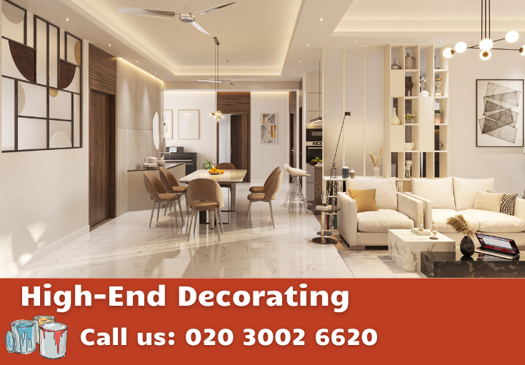 high-end decorating Finchley
